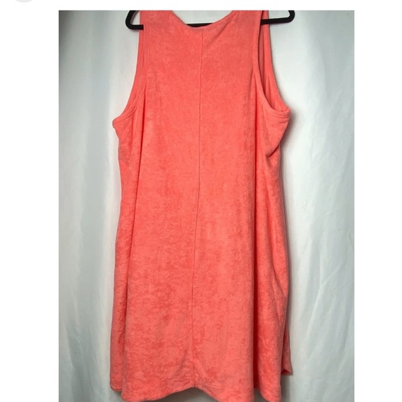 NWT Coral Cover Up Dress - 2X - Picture 2 of 8